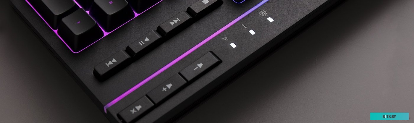 4P4F5AA#ABA Клавиатура HyperX Alloy Core RGB черный USB Multimedia for gamer LED (4P4F5AA#ABA)