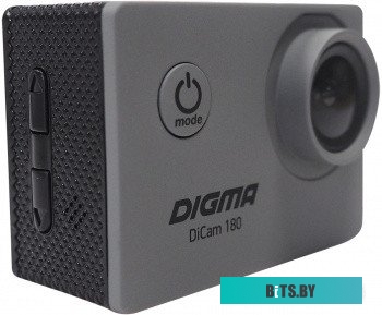 Экшн-камера Digma DiCam 180 серый