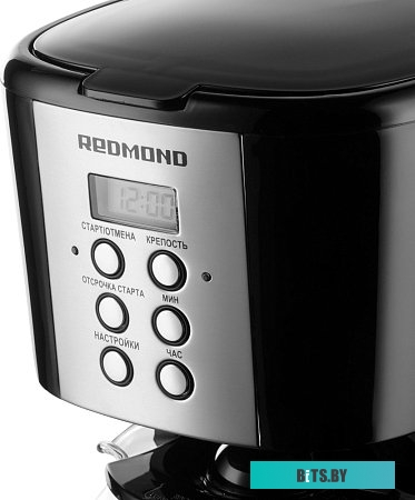 RCM-M1529 Кофеварка капельная Red Solution RCM-M1529 900Вт черный/серебристый