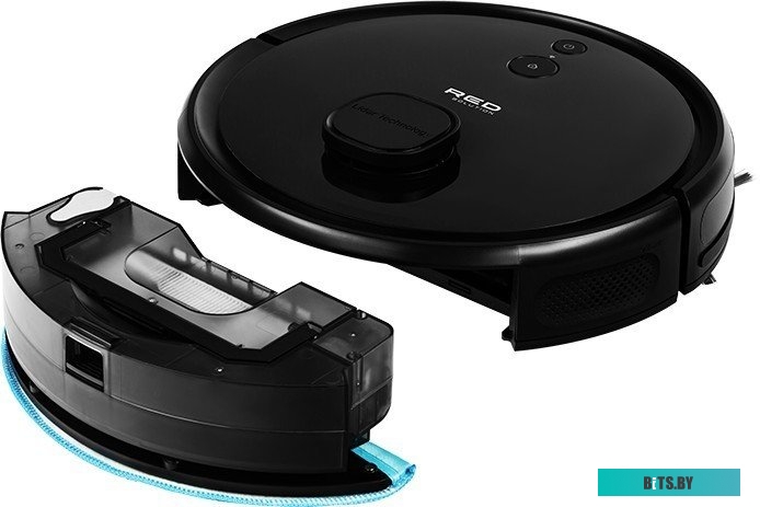 RV-RL6000S Пылесос-робот Red Solution RV-RL6000S 35Вт черный/черный