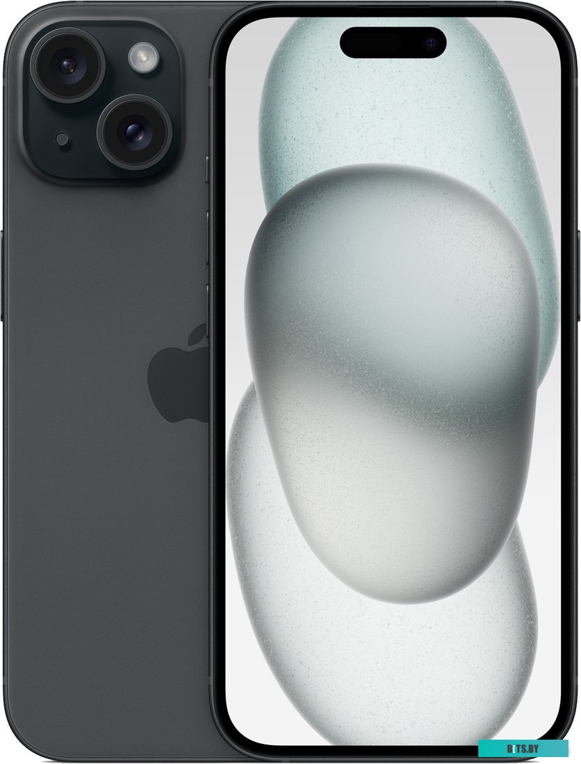 Смартфон Apple iPhone 15 128GB Black (MTP03HN/A)