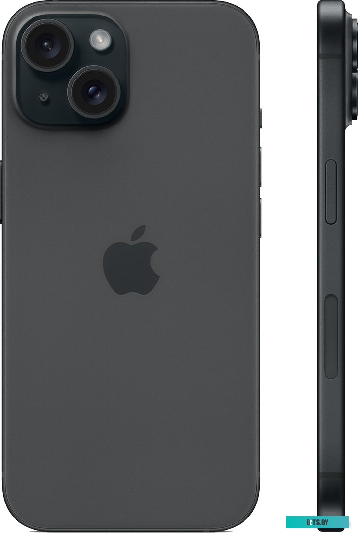 Смартфон Apple iPhone 15 128GB Black (MTP03HN/A)