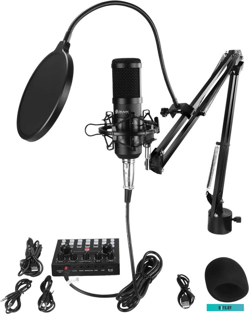 Микрофон Оклик SM-600G 1796784