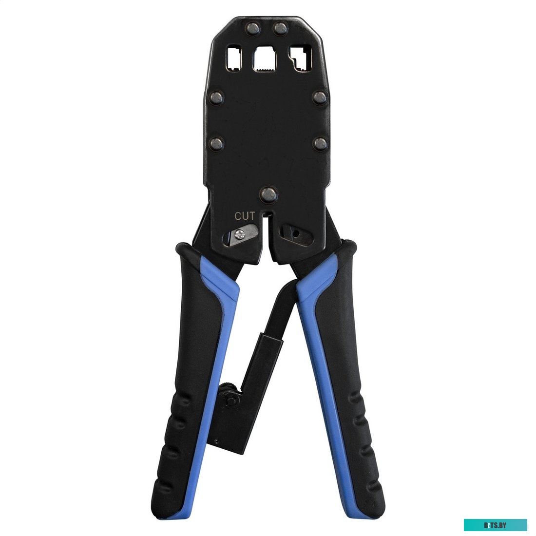 EX293155RUS Инструмент ExeGate EX-T2008R для обжима RJ-45, RJ-11/12 с храповым механизмом (прямой ход обжимки) <EX293155RUS>