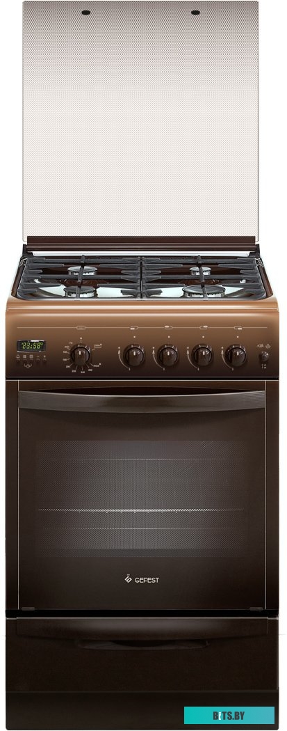 ПГ 5100-04 0003 Газовая плита GEFEST ПГ 5100-04 0003,  газовая духовка,  чугун, коричневый