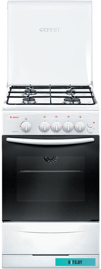 ПГ 3200-06 К33 Газовая плита GEFEST ПГ 3200-06 К33,  газовая духовка,  сталь, белый