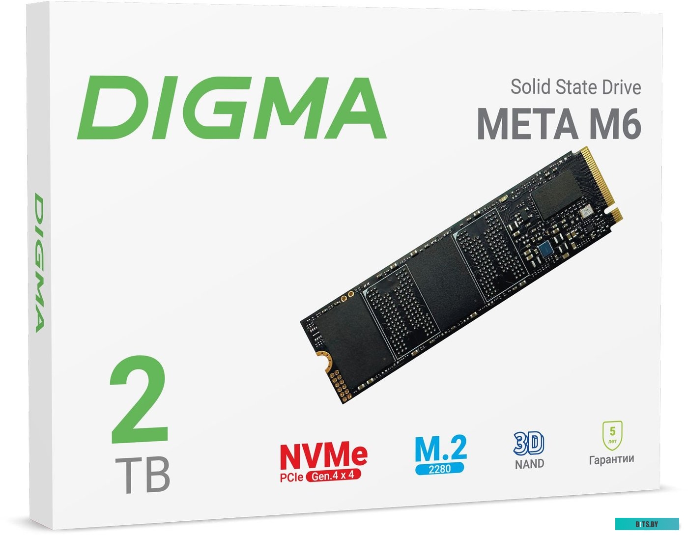 Накопитель SSD Digma Meta M6 DGSM4002TM63T