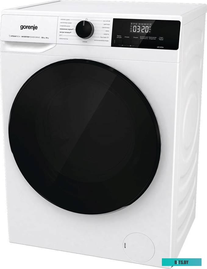 W1D2A164ADS Стиральная машина Gorenje W1D2A164ADS класс: A загр.фронтальная макс.:10кг (с сушкой) белый