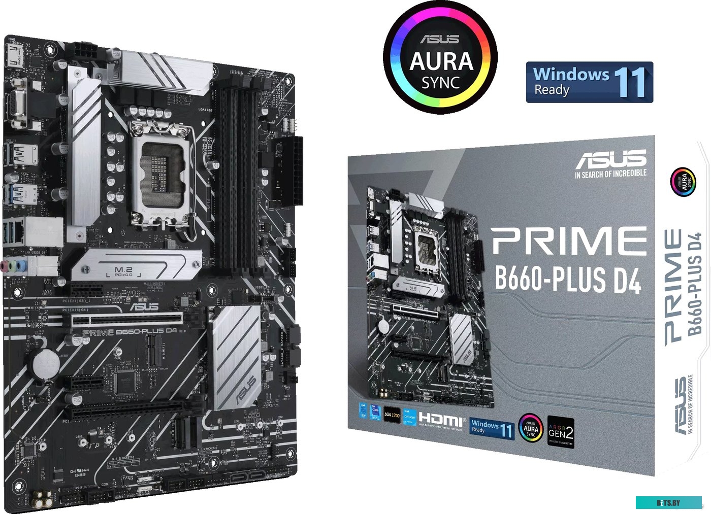Материнская плата ASUS Prime B660-PLUS D4