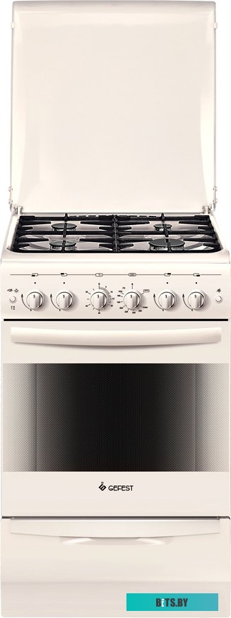 ПГ 5100-02 0167 Плита Газовая Gefest ПГ 5100-02 0167 слоновая кость реш.чугун