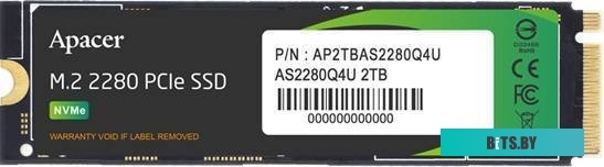 SSD Apacer AS2280Q4U M.2 PCIe Gen4 x4 512GB AP512GAS2280Q4U-1