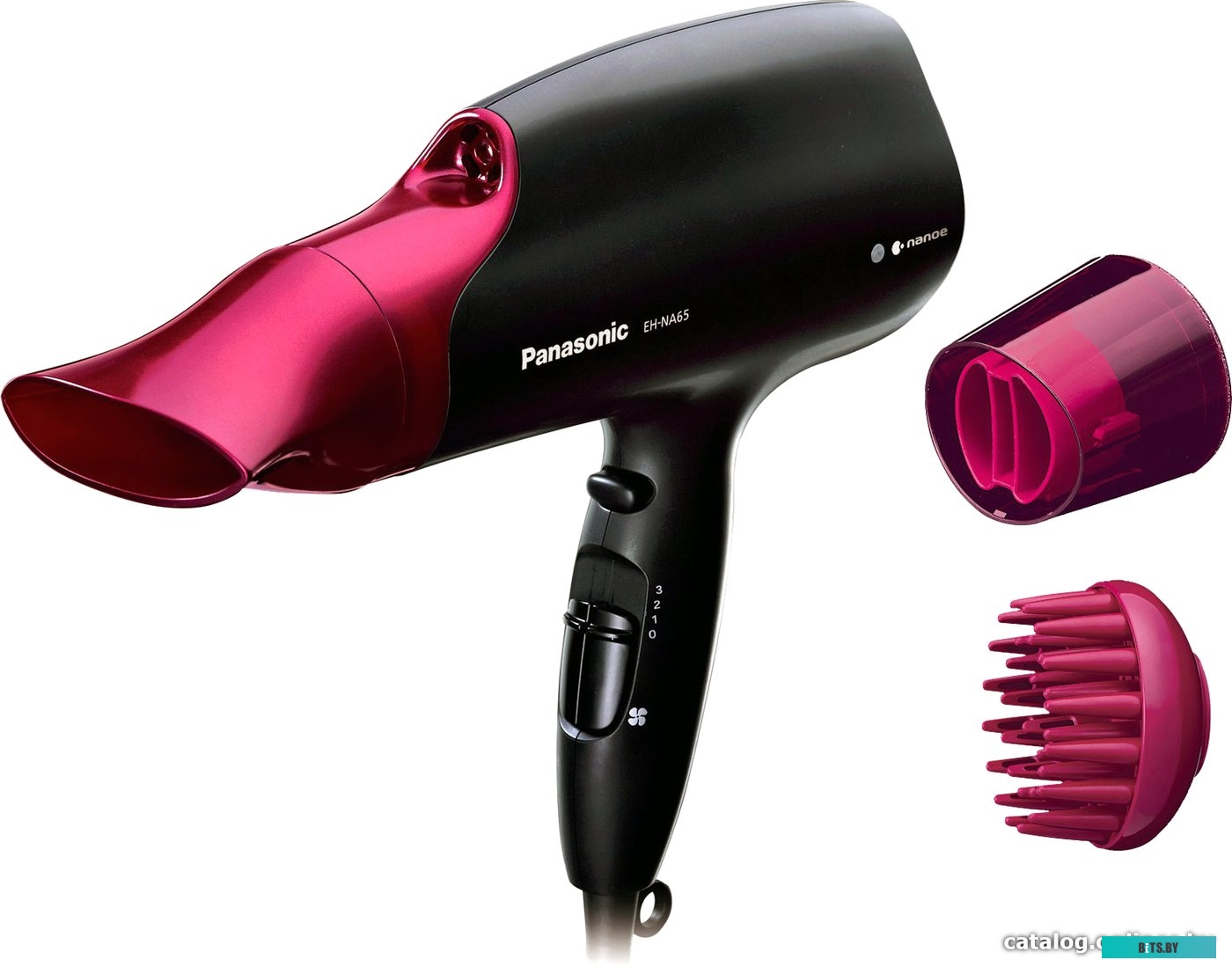 EH-NA65-K865 Фен Panasonic EH-NA65 2000Вт черный/розовый