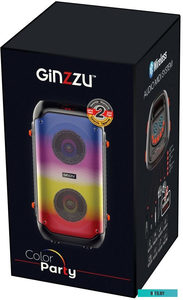 Переносная Bluetooth MIDI-система Ginzzu GM-234