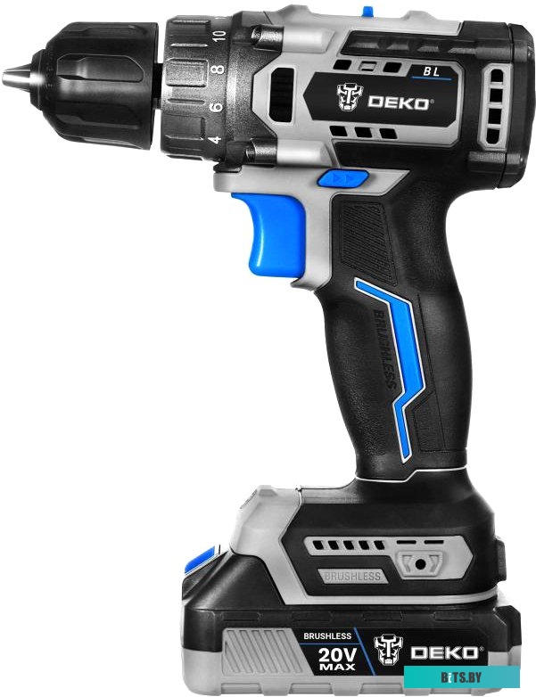 Дрель-шуруповерт Deko Sharker 063-4037 (с 1-им АКБ)