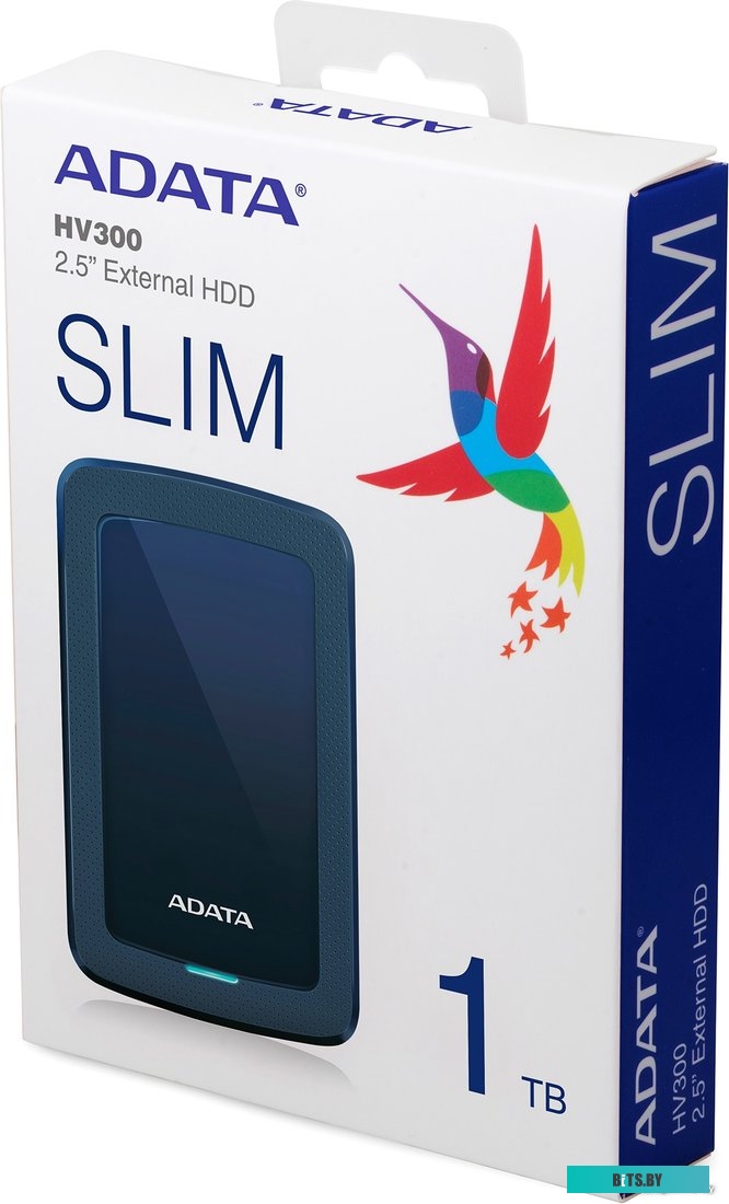 Внешний жесткий диск ADATA HV300 AHV300-1TU31-CBL 1TB (синий)