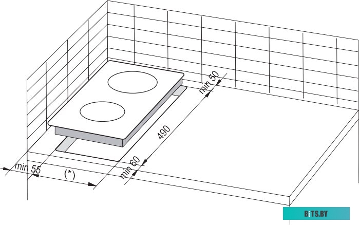 BHC36106 Варочная поверхность Hansa BHC36106 черный