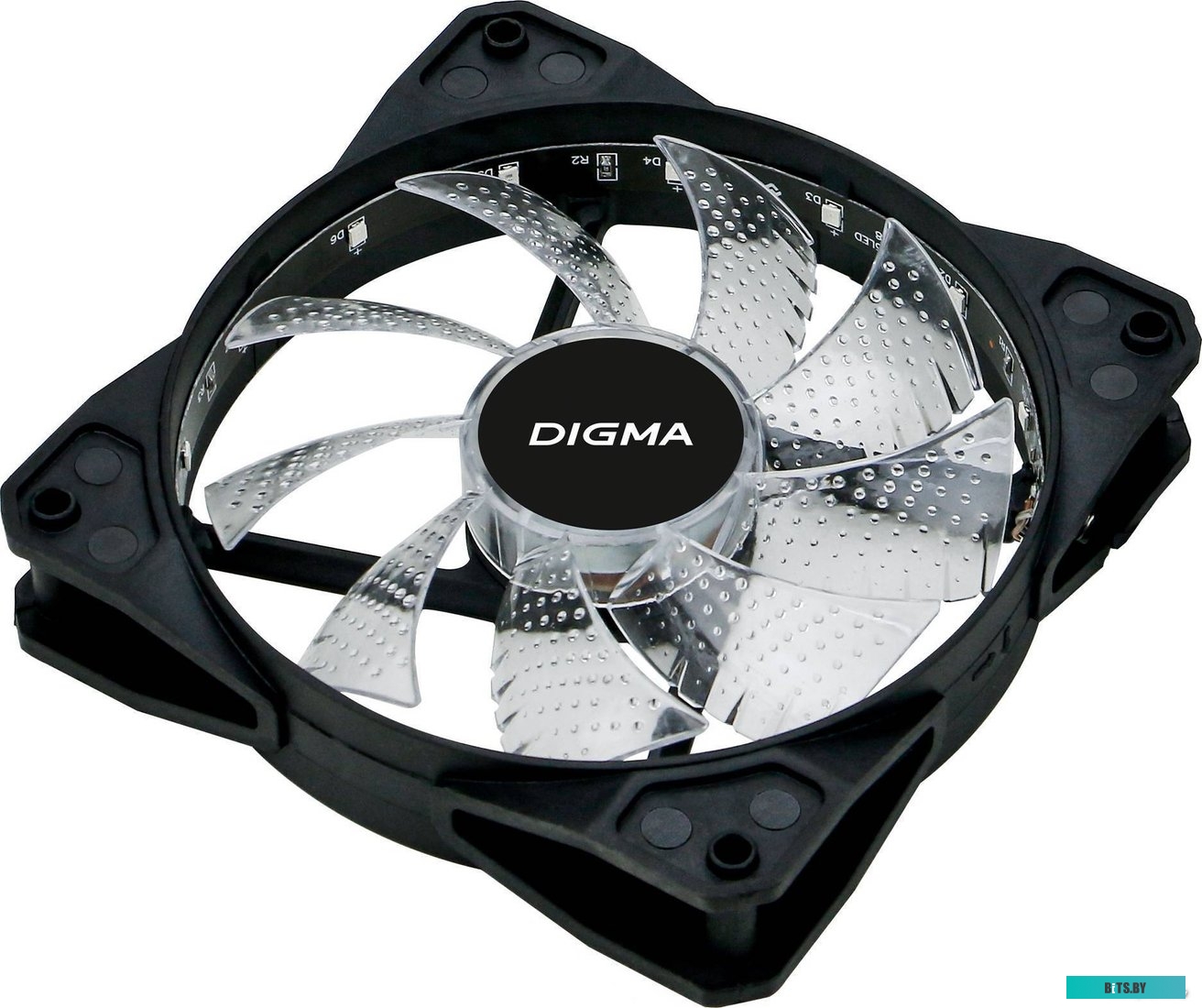 Вентилятор охлаждения Digma DFAN-FRGB2 100051129064