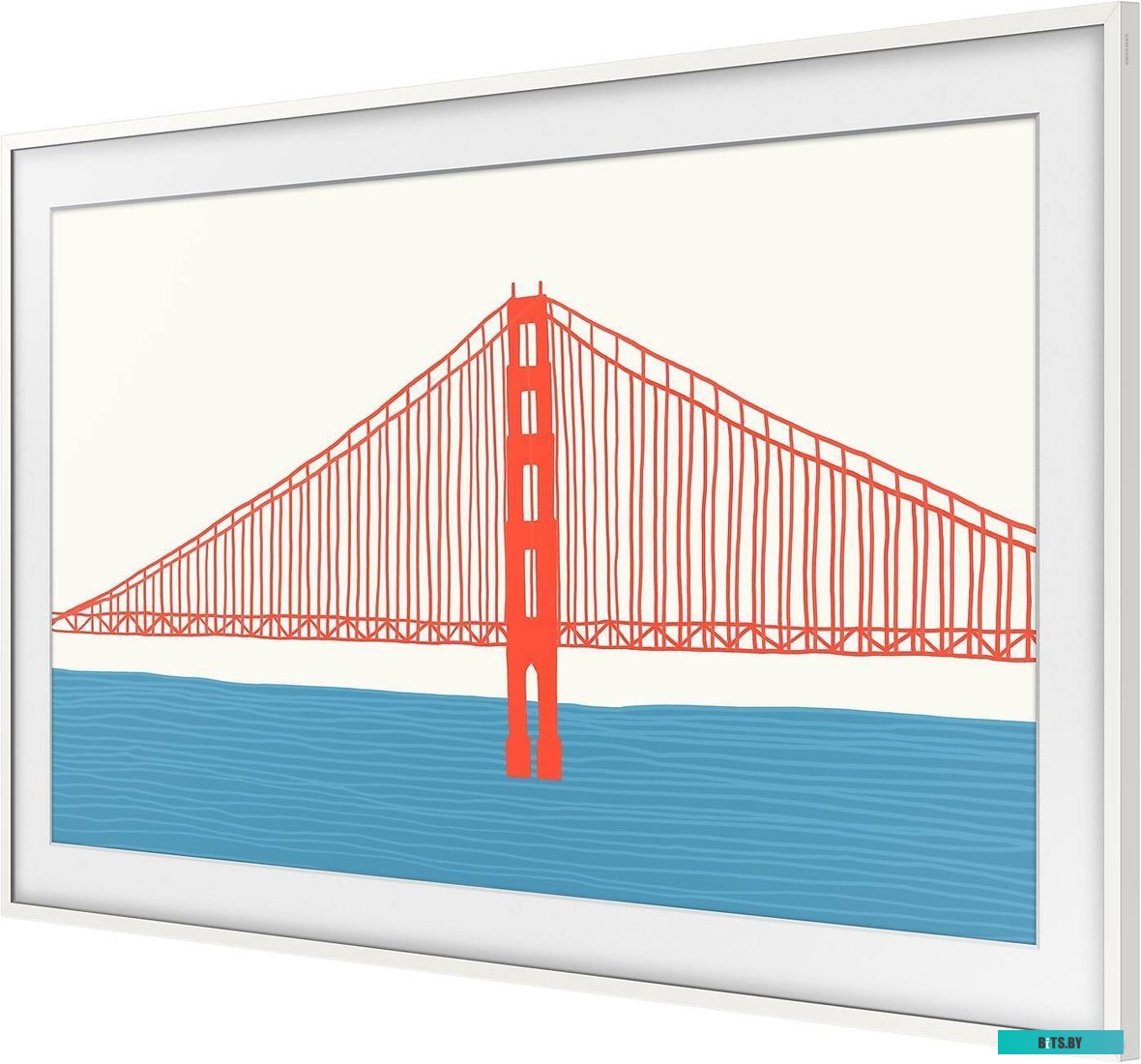 Рамка Samsung The Frame 85" VG-SCFA85WTBRU (белый)