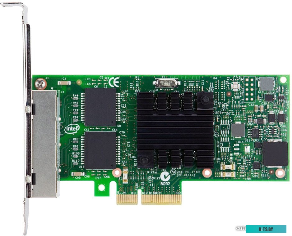 Сетевая Карта Intel I350-T4 I350T4BLK