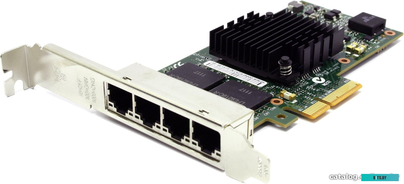 Сетевая Карта Intel I350-T4 I350T4BLK