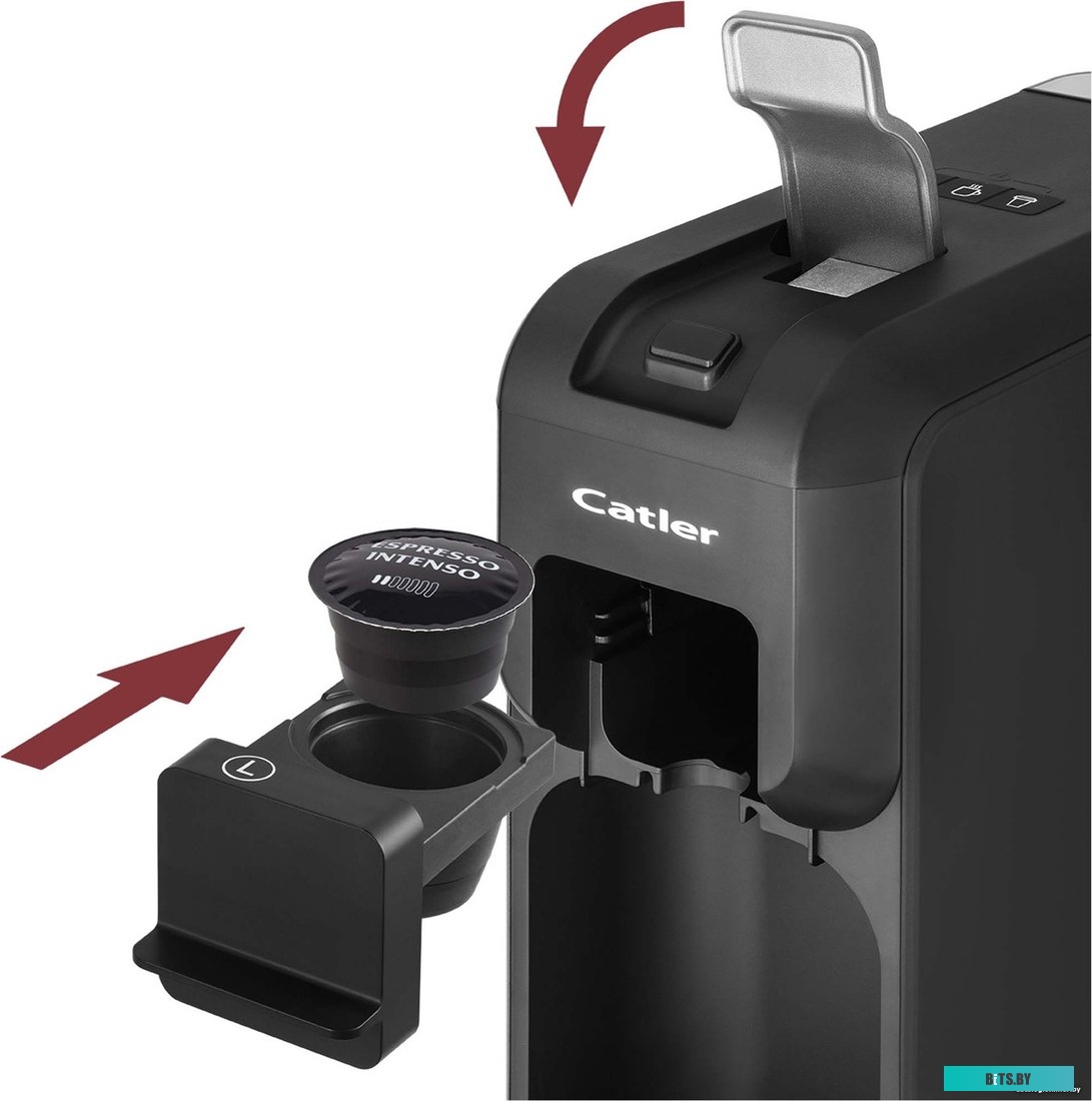 ES 721 Porto B Кофемашина для капсул и молотого кофе Catler ES 721 Porto B