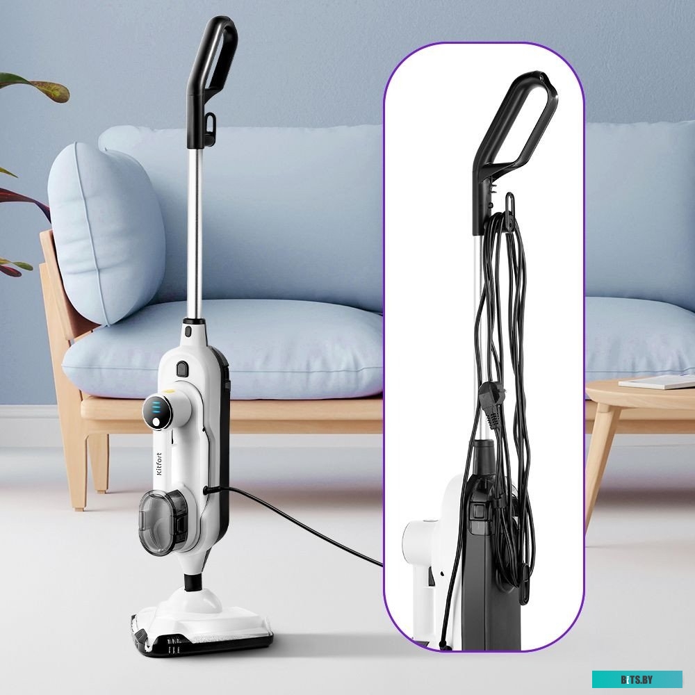 KT-1072 Паровая швабра Kitfort KT-1072 (2 в 1)