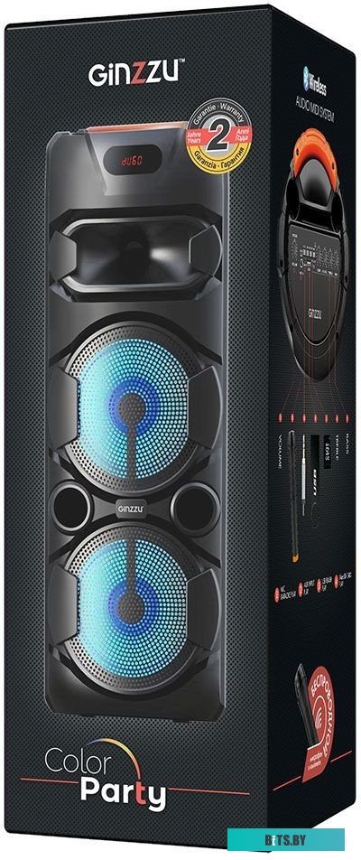Переносная Bluetooth MIDI-система Ginzzu GM-237