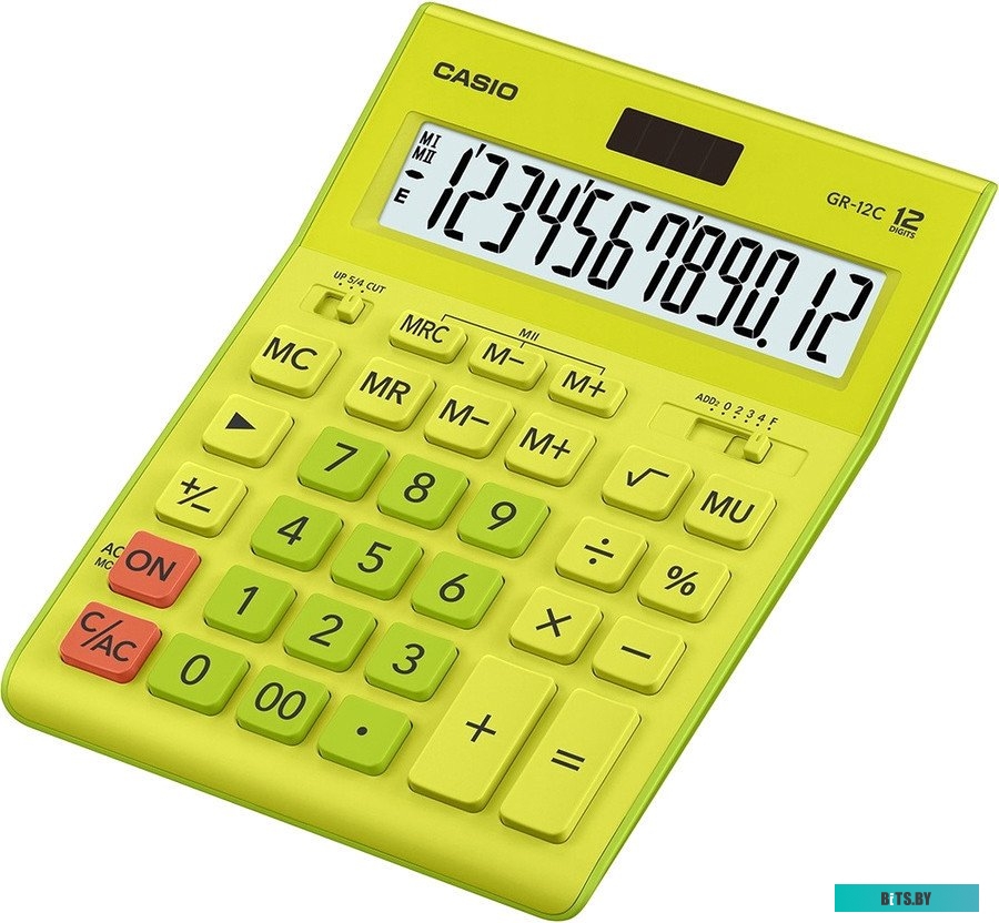 Калькулятор CASIO GR-12C-GN-W-EP