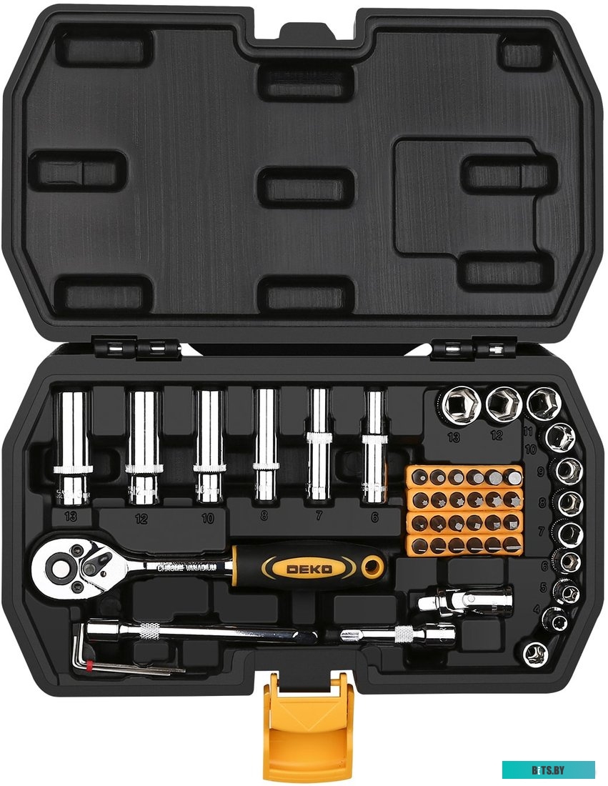 Универсальный набор инструментов Deko DKMT49 (49 предметов) <065-0774>