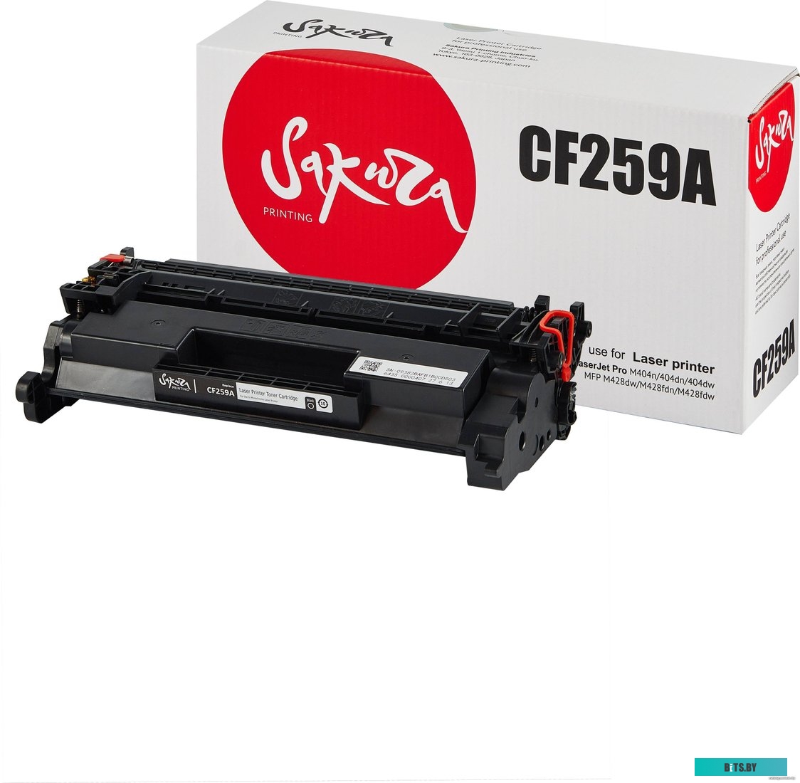 Картридж Sakura SACF259A для HP LaserJet Pro M304, M404, MFP M428, черный, 3000 к.