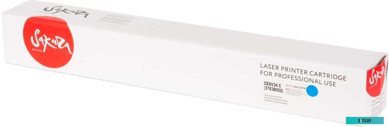 Картридж Sakura Printing SACEXV34C (аналог Canon C-EXV34)