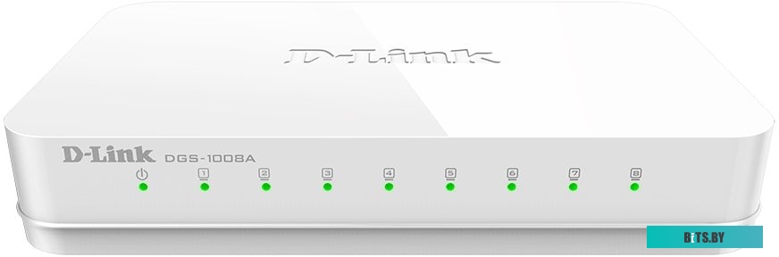 Неуправляемый коммутатор D-Link DGS-1008A/F1A