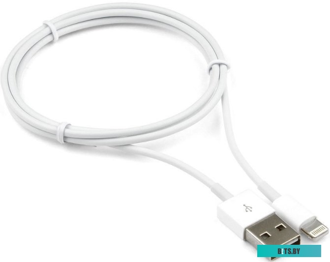 Кабель Cablexpert USB Type-A - Lightning CC-USB-AP2MWP (1 м, белый)