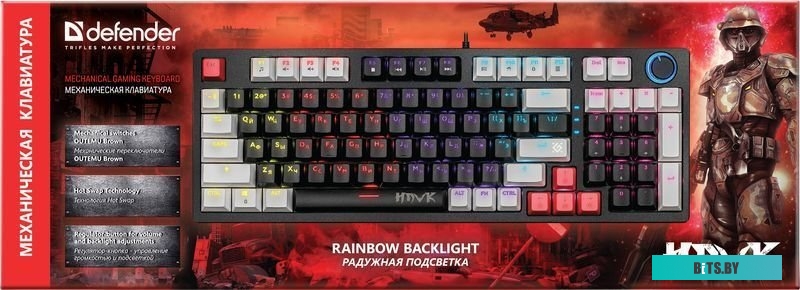 Клавиатура Defender Hawk GK-418 (45419)