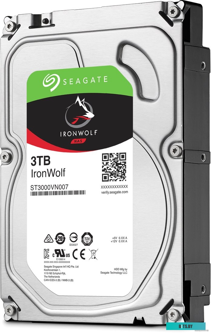 Жесткий диск Seagate IronWolf 3TB [ST3000VN007]