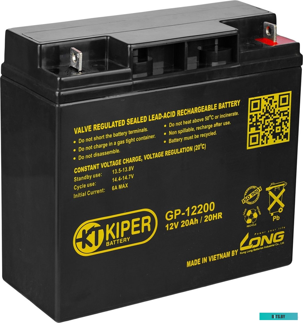 Аккумулятор для ИБП Kiper GP-12200 (12В/20 А·ч) <8030>