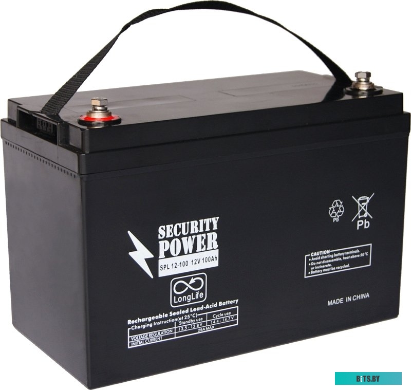 Аккумулятор для ИБП Security power SPL 12-100 (12В/100 А·ч) <8023>