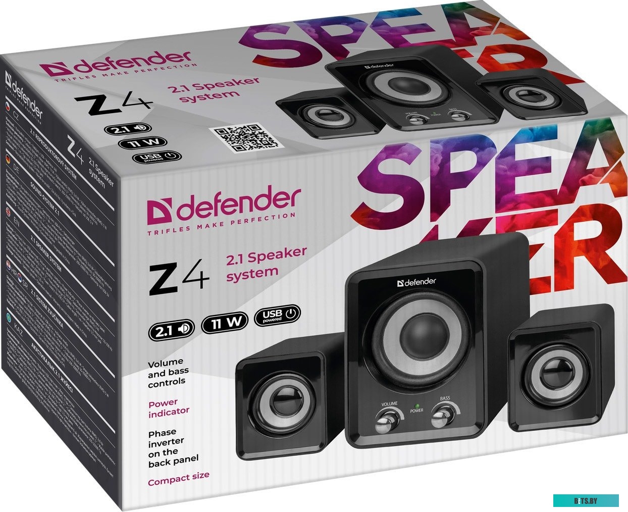 Акустическая 2.1 система Defender Z4 16 Вт, питание от USB