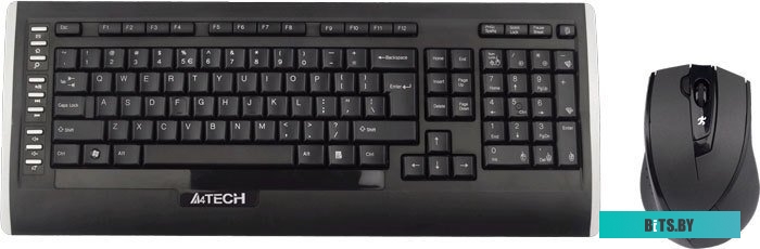 Комплект (клавиатура + мышь) A4Tech 9300F