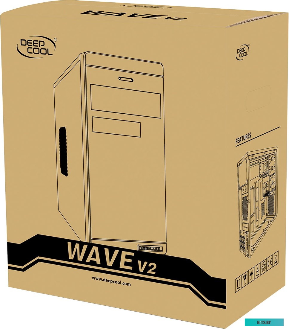 Корпус Deepcool Wave V2 [DP-MATX-DPWAVE2]