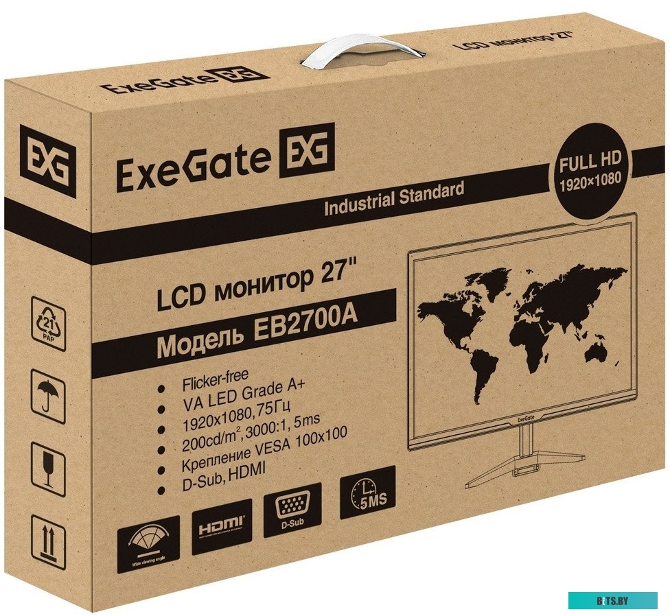 Блок питания ExeGate ServerPRO-1U-600ADS <EX237312RUS>