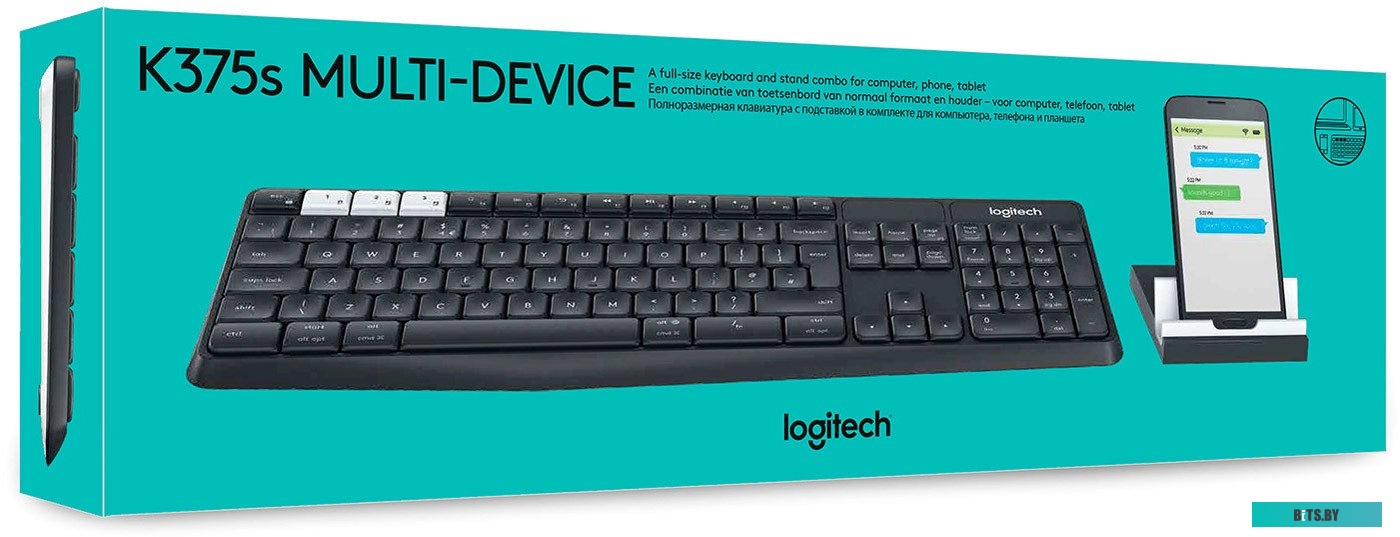 Клавиатура Logitech K375s Multi-Device [920-008184]