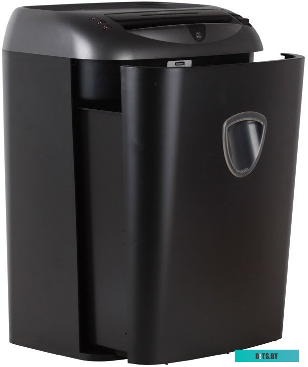 Шредер Fellowes® Powershred® FS-4671101 70S, DIN P-2, 5.8мм, 14 лcт., 27лтр., Safety Lock, уничт.: скобы, пл. карты, скрепки, CD