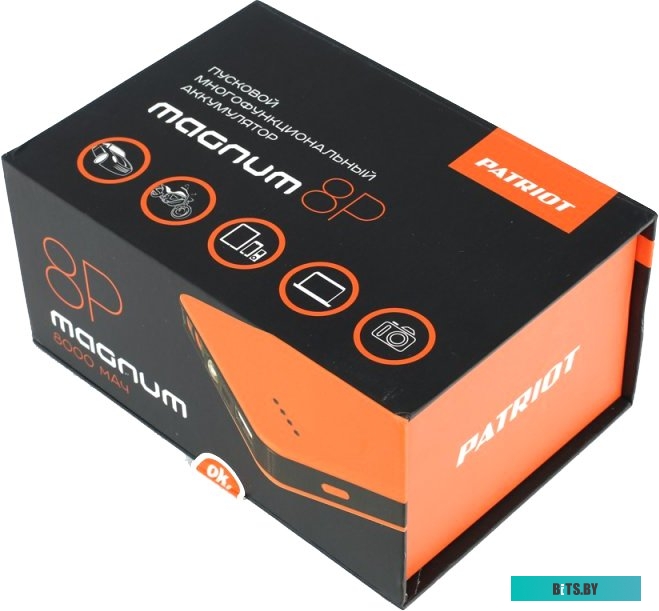 Портативное пусковое устройство Patriot Magnum 8P <650201708>