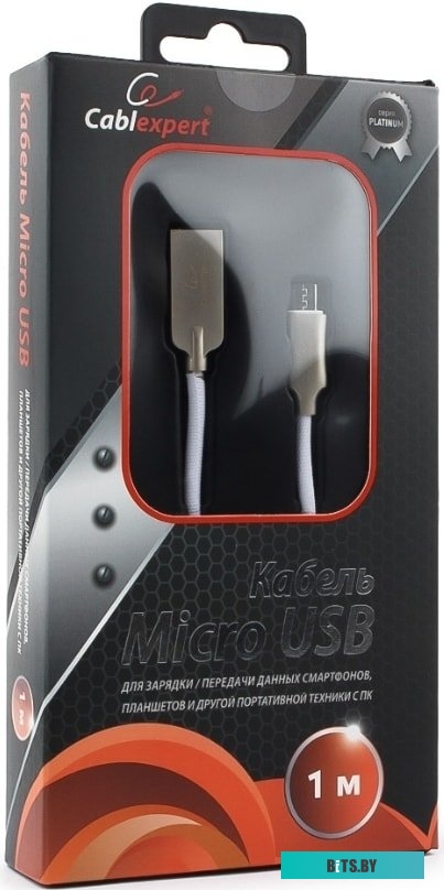 Кабель Cablexpert CC-P-mUSB02W-1.8M
