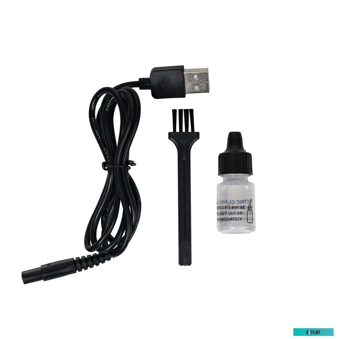 ГЛ4166Л Машинка для стрижки Galaxy Line GL 4166 черный 3Вт (насадок в компл:1шт)