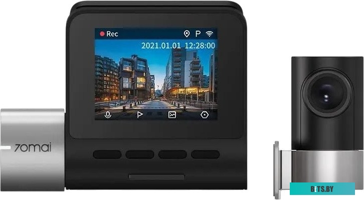 Видеорегистратор-GPS информатор (2в1) 70mai Dash Cam Pro Plus A500S-1 <Midrive A500S-1>