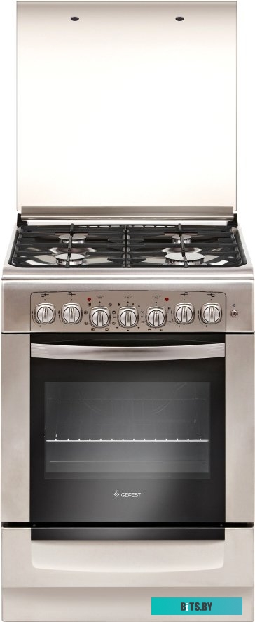 ПГЭ 6102-03 0167 Плита Комбинированная Gefest ПГЭ 6102-03 0167 кремовый (металлическая крышка) реш.чугун