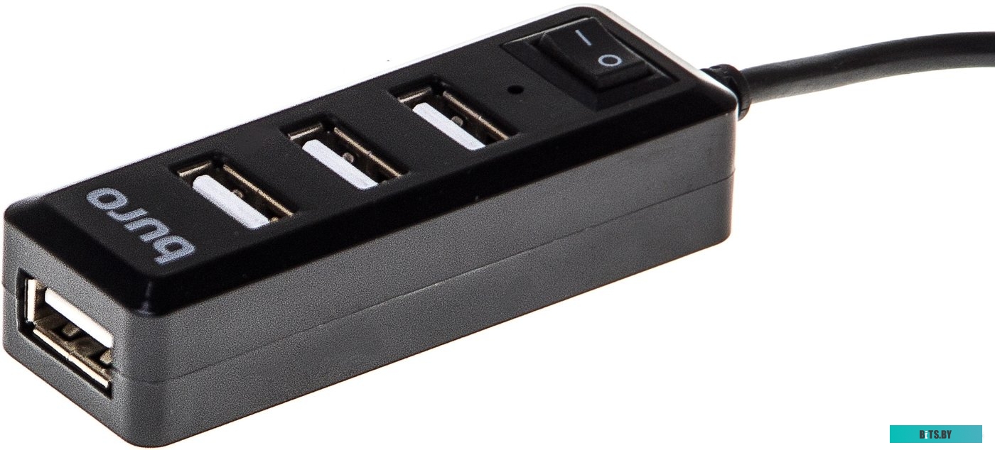 Концентратор USB (Хаб) Buro BU-HUB4-0.5L-U2.0