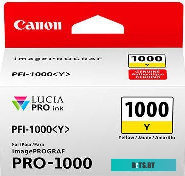 Картридж Canon PFI-1000 Y <0549C001>